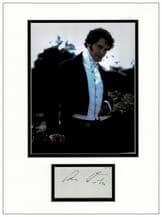 Colin Firth Autograph Signed Display - Mr Darcy