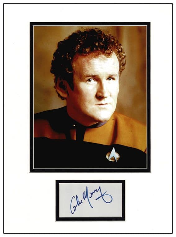 Colm Meaney Autograph Signed Display - Deep Space Nine