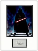 Dave Prowse Signed Display - Darth Vader