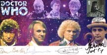 Doctor Who Multi Signed First Day Cover