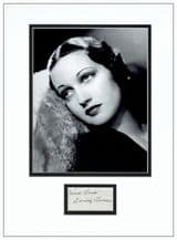 Dorothy Lamour Autograph