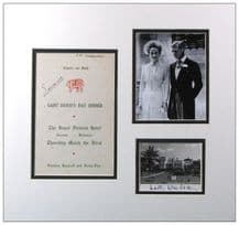 Duke & Duchess of Windsor Autograph Signed Display