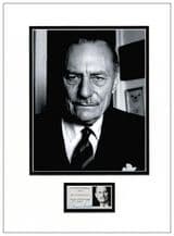 Enoch Powell Autograph Signed Display