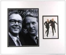 Eric Morecambe and Ernie Wise Autograph Signed Photo Display