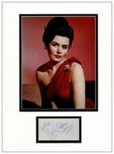 Eunice Gayson Autograph Signed Display - James Bond