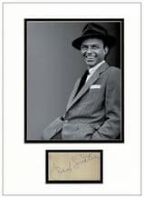Frank Sinatra Autograph Signed Display