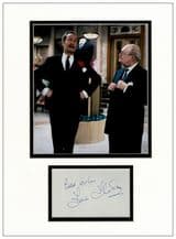 Frank Thornton Autograph Signed Display - Are You Being Served?