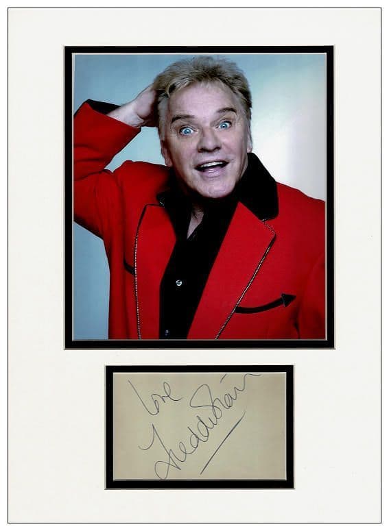 comedian freddie starr signed  photogragh great gift********************* #419 