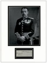 General Sir Archibald Hunter Autograph Display - Boer War