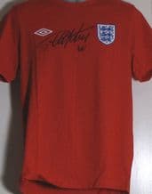 Geoff Hurst Autograph Signed Shirt - 1966 World Cup