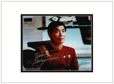 George Takei Autograph Signed Photo - Star Trek