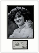 Gertie Millar Autograph Signed Display