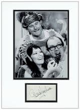 Glenda Jackson Autograph Display - Morecambe & Wise