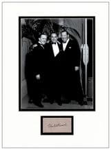 Hal Roach Autograph Signed Display  - Laurel & Hardy