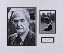 Henry Moore Autograph Signed Display