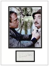 Herbert Lom Autograph Signed Display - The Pink Panther