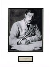 HG Wells Autograph Signed