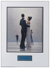 Jack Vettriano Autograph Signed Display