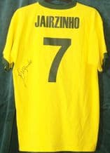 Jairzinho Signed Football Shirt - Brazil