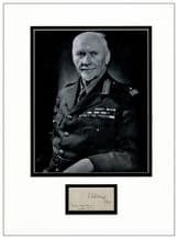 Jan Smuts Autograph Signed Display