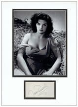 Jane Russell Autograph Signed - The Outlaw