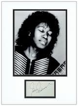 Joan Armatrading Autograph Signed Display