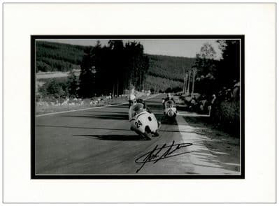 John Surtees Autograph Photo