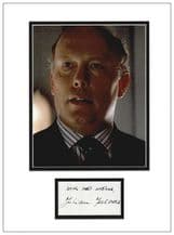 Julian Fellowes Autograph Signed Display - Tomorrow Never Dies