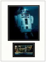Kenny Baker Autograph Display - Star Wars
