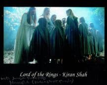 Kiran Shah Autograph Signed Photo - The Lord of the Rings