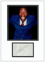 Lenny Henry Autograph Signed Display
