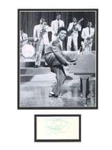 Little Richard Autograph Signed Display