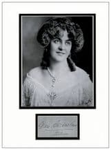 Marie Studholme Autograph Signed Display