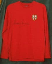 Martin Peters Autograph Signed Shirt - 1966 World Cup