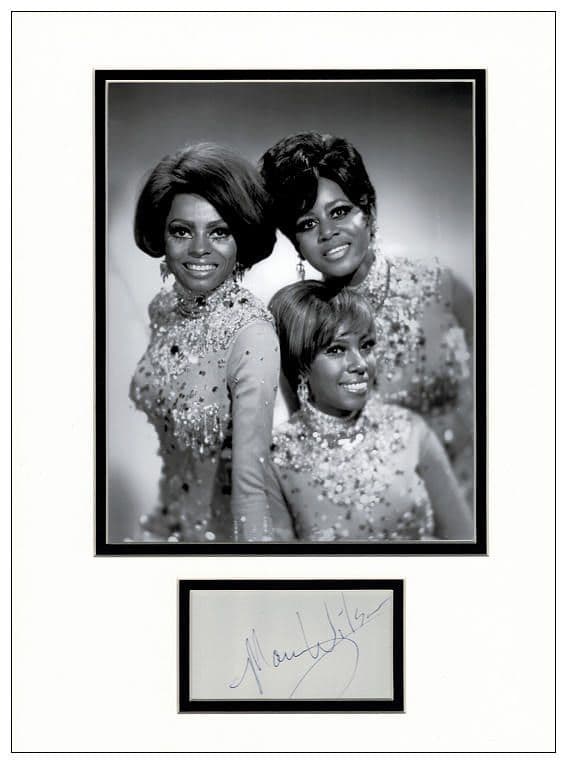 Mary Wilson Autograph Signed - The Supremes