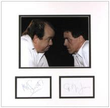 Mel Smith & Griff Rhys Jones Autograph Display