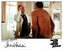 Michael Medwin Autograph Photo - Never Say Never Again