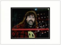 Mick Foley Autograph Signed Photo - WWE