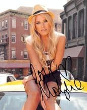 Mollie King Autograph Signed Photo - The Saturdays