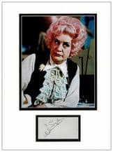 Mollie Sugden Autograph Signed Display - Are You Being Served?