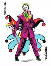 Neal Adams Autograph Signed Photo - The Joker