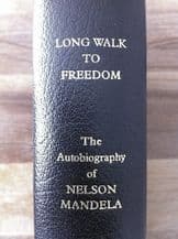 Nelson Mandela Autograph Signed Long Walk To Freedom