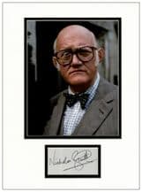 Nicholas Smith Autograph Signed Display - Are You Being Served?