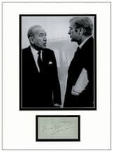 Noel Coward Autograph Signed Display - The Italian Job