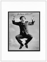 Norman Wisdom Autograph Signed Photo Display