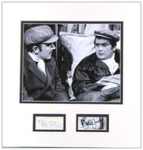 Peter Cook and Dudley Moore Autograph Signed Display