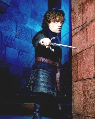 Peter Dinklage Autograph Signed Photo - Game Of Thrones