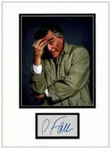 Peter Falk Autograph Signed - Columbo