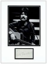 Peter Sarstedt Autograph Signed Display