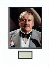 Peter Ustinov Autograph Signed - Poirot